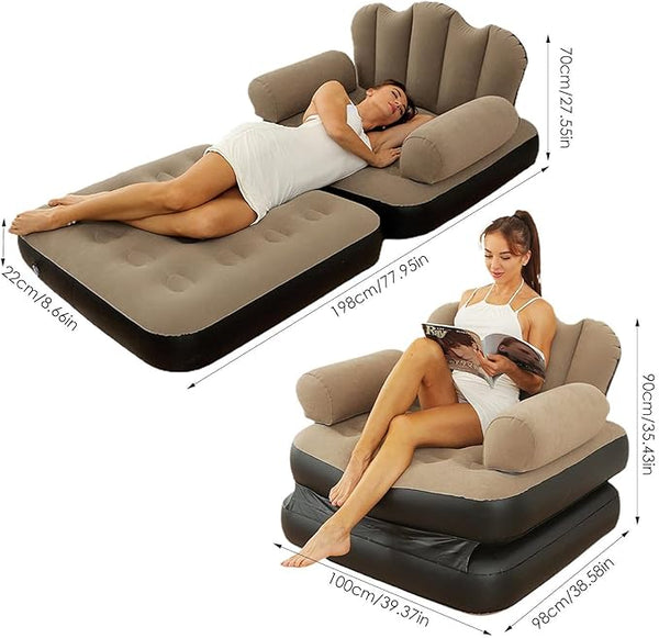 AirLounge Pro™ - Sofá cama inflable portátil