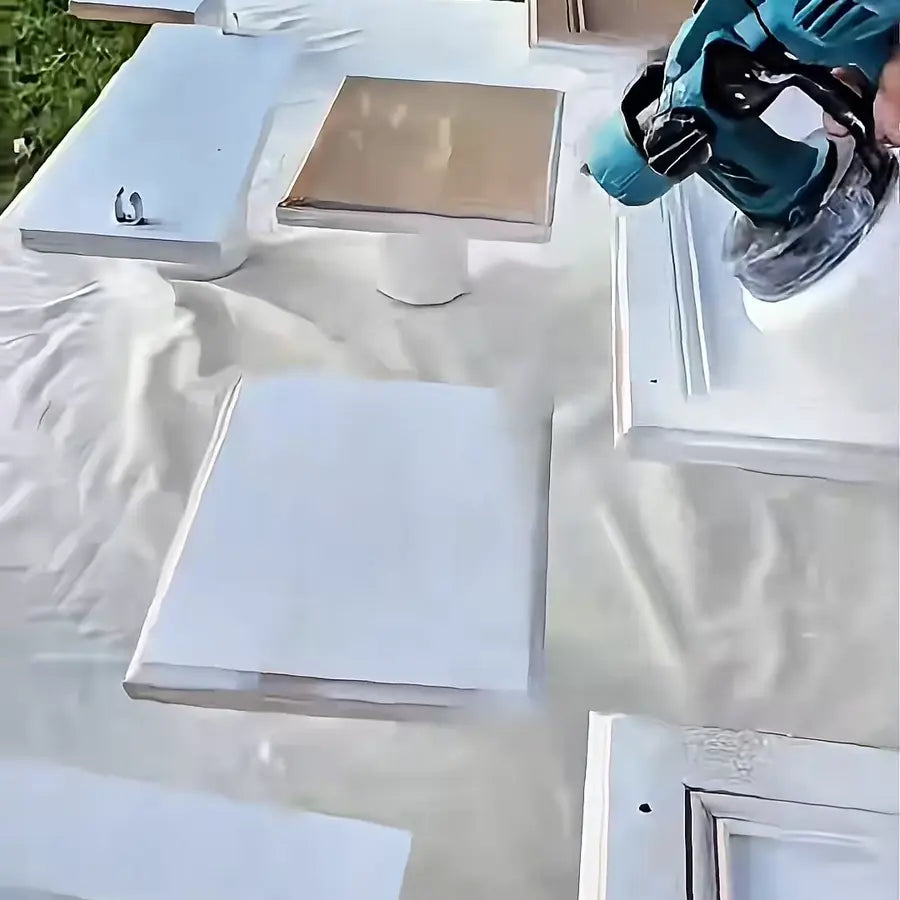 Aplicación de PaintPro sobre piezas de mobiliario